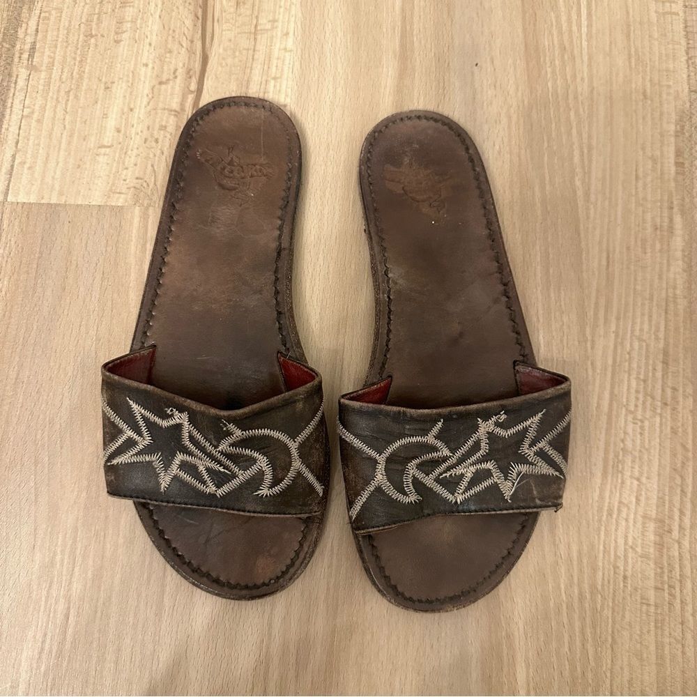 Freebird Slip on Flat Sandals